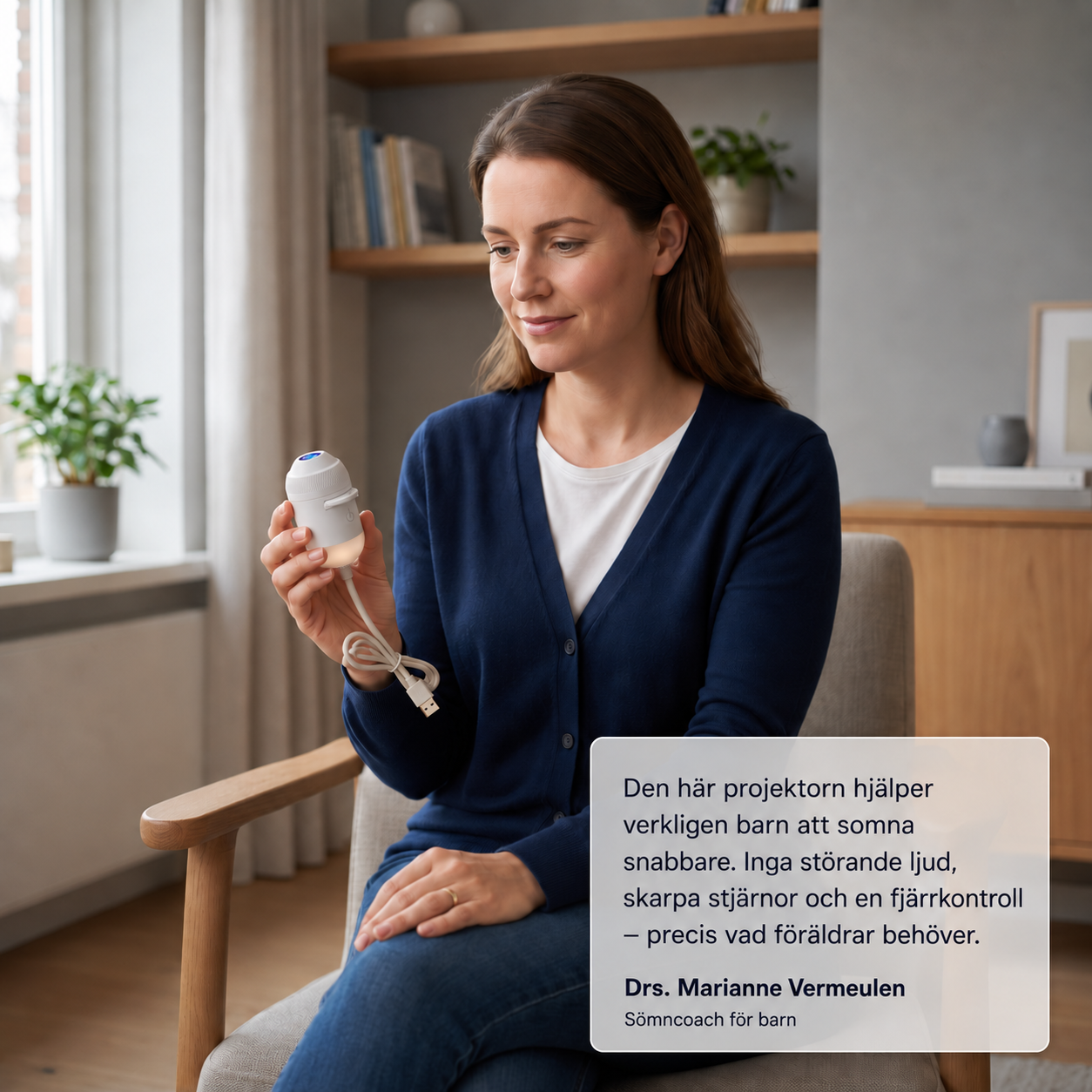 StjärnDröm™ | Stjärnhimmelsprojektor med HD-nattlampa