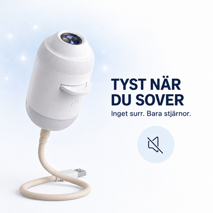 StjärnDröm™ | Stjärnhimmelsprojektor med HD-nattlampa