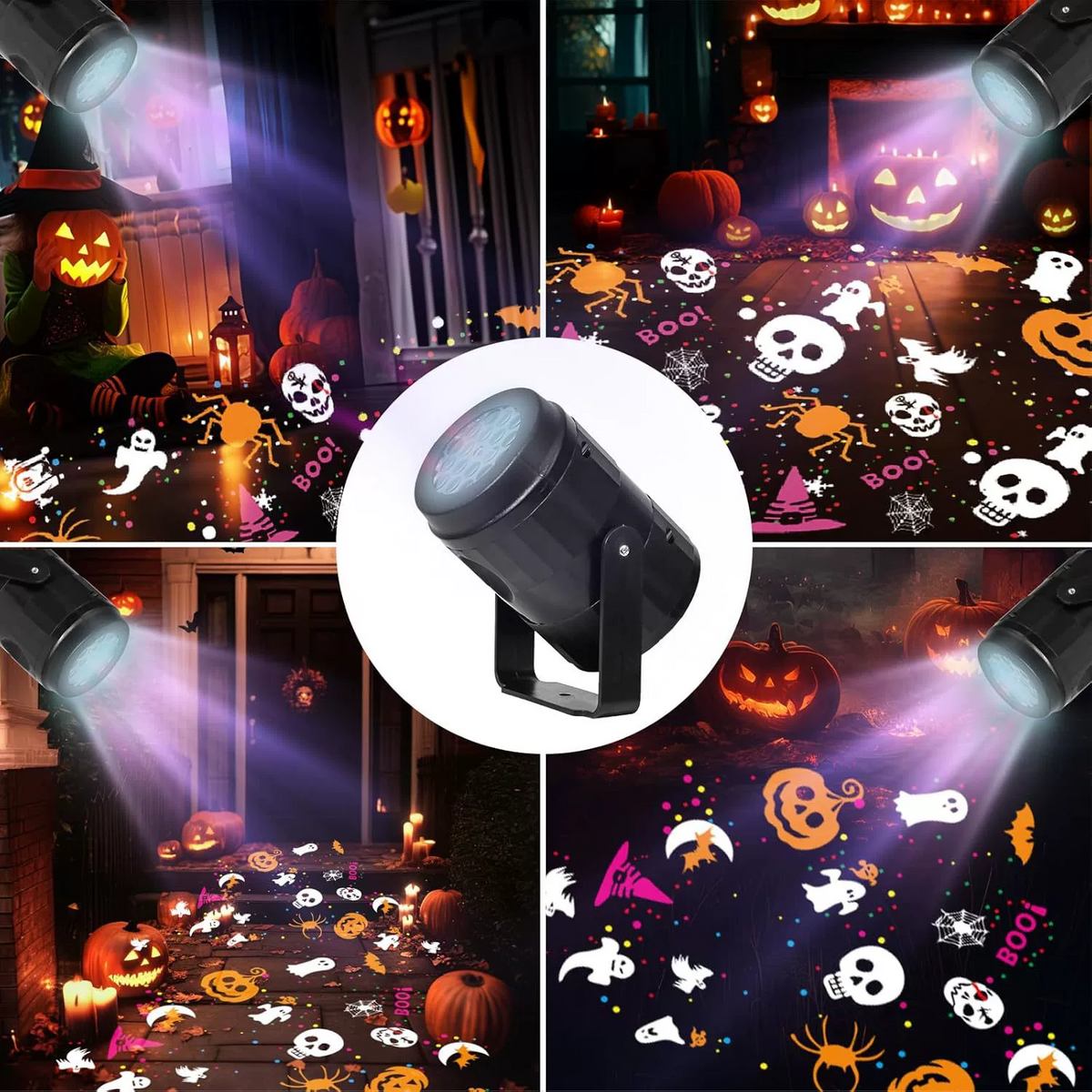 Halloweenprojektor | Skapa kuslig feststämning på sekunder 🎃👻