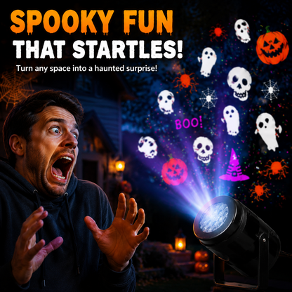 Halloweenprojektor | Skapa kuslig feststämning på sekunder 🎃👻