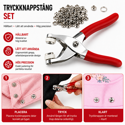 KnappFix™ | Fäst och reparera knappar på några sekunder