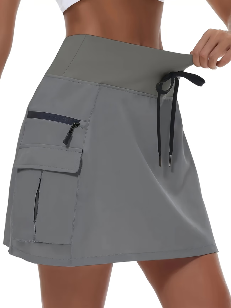 Flexora™ | Bekväm aktiv kjol med short