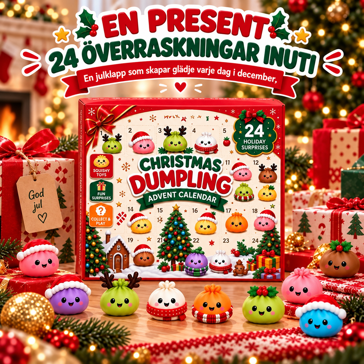 DumplingMagi™ | en lekfull adventskalender med söta dumplings