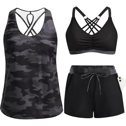 Solina™ Active Tankini – vacker täckning, fri rörelse och komfort hela dagen