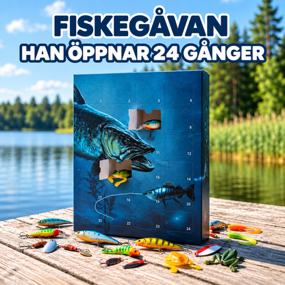 FiskeMagi™ – 24 överraskningar för den fiskeintresserade