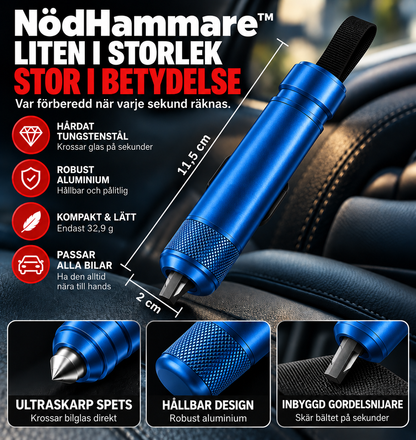 NödHammare™ | Det kompakta verktyget som kan rädda ditt liv