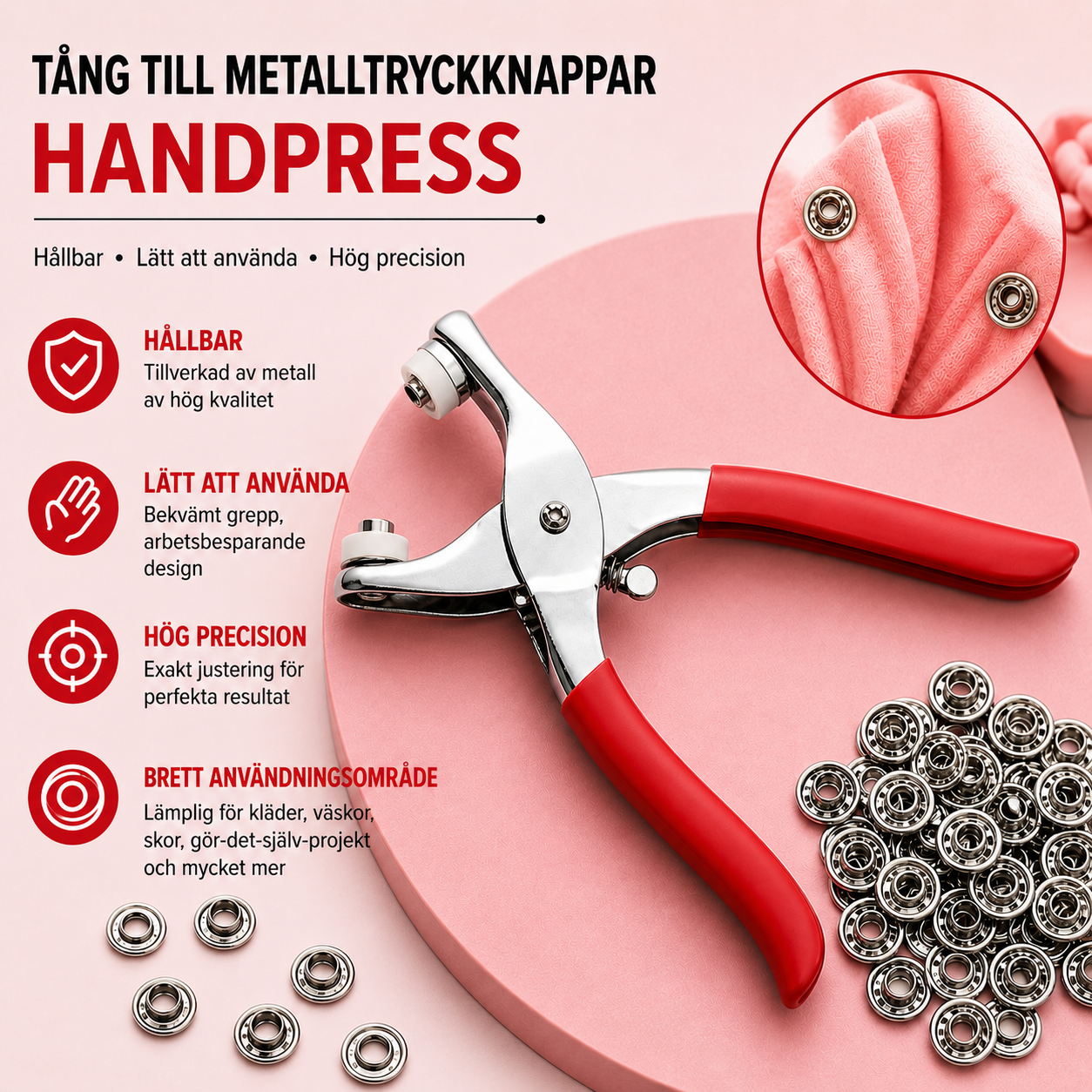 KnappFix™ | Fäst och reparera knappar på några sekunder