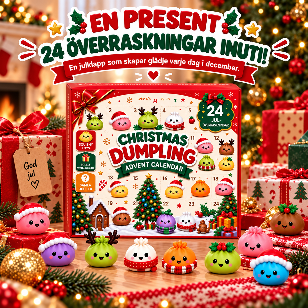 DumplingMagi™ | en lekfull adventskalender med söta dumplings