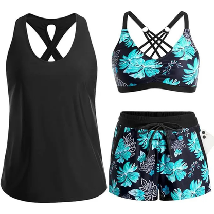 Solina™ Active Tankini – vacker täckning, fri rörelse och komfort hela dagen