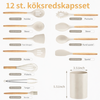 NordChef™ | Stilrent köksredskapsset för smidig matlagning varje dag