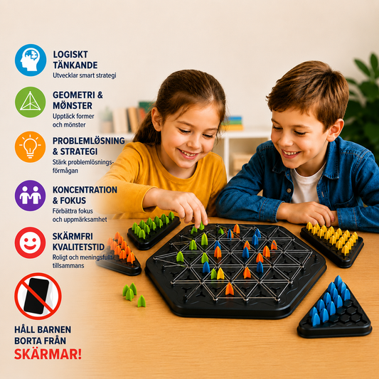 TriangelKampen™ | Det smarta strategispelet för hela familjen