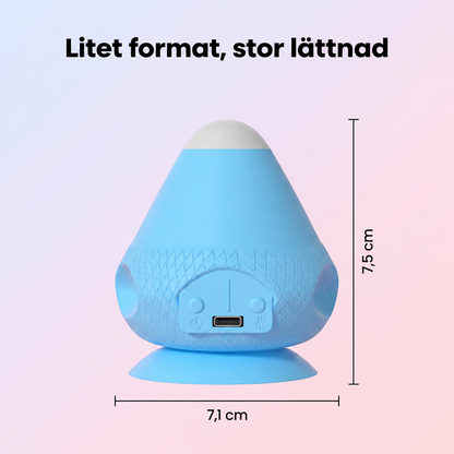 PunktRo™ | Väggmonterad triggerpunktsmassör med värme och vibration