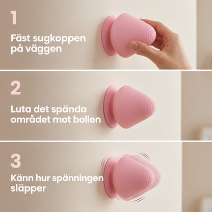 PunktRo™ | Väggmonterad triggerpunktsmassör med värme och vibration