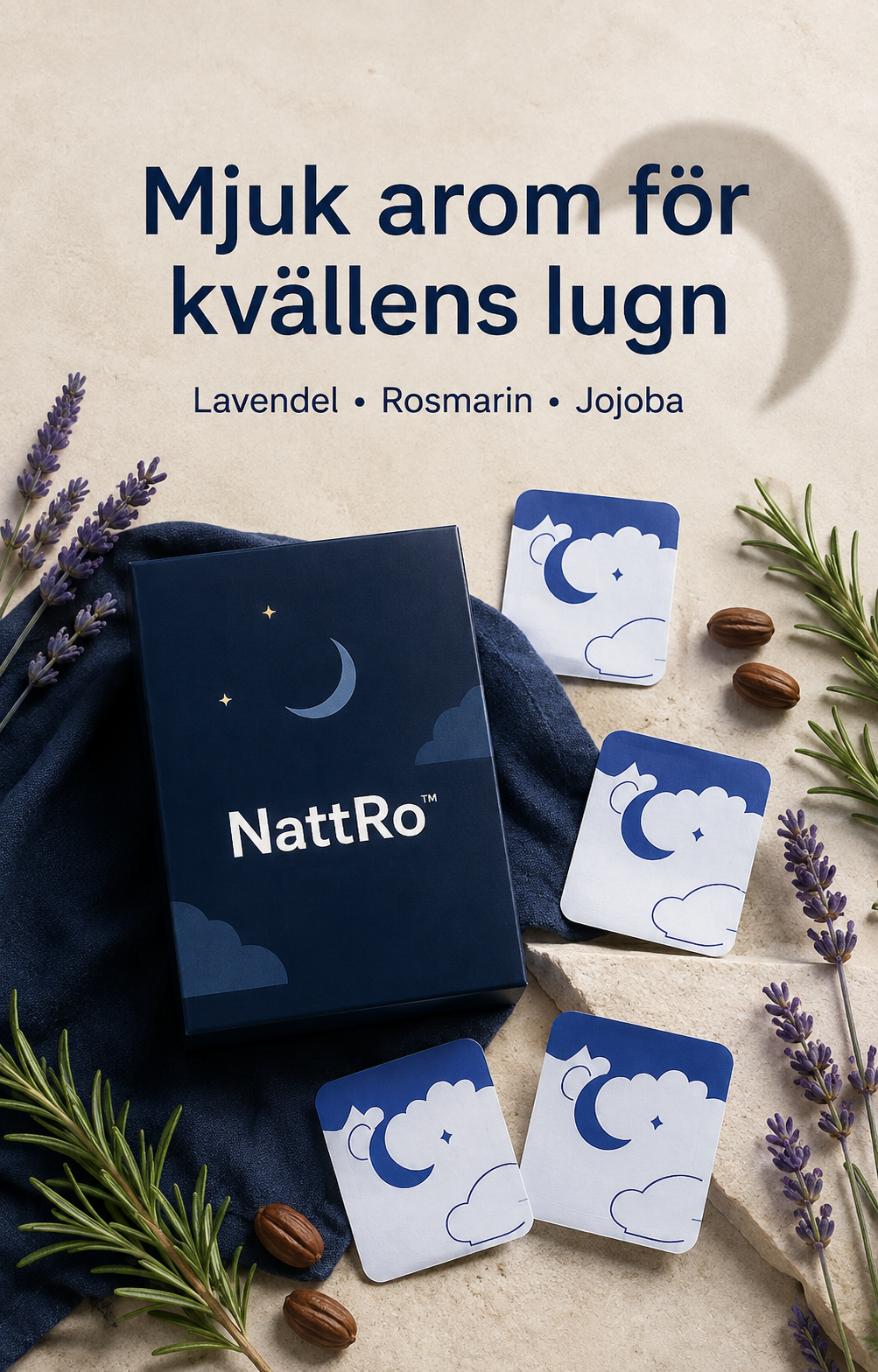 NattRo™ | Aromaplåster för en lugn och avslappnad kvällsrutin