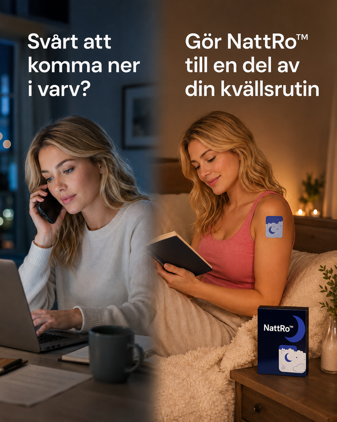 NattRo™ | Aromaplåster för en lugn och avslappnad kvällsrutin