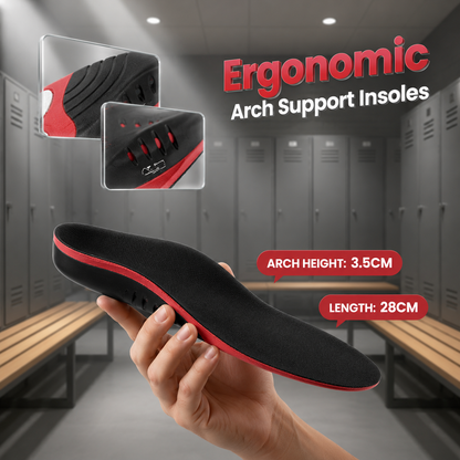ValvStöd™  Ergonomiska inläggssulor med fotvalvsstöd.
