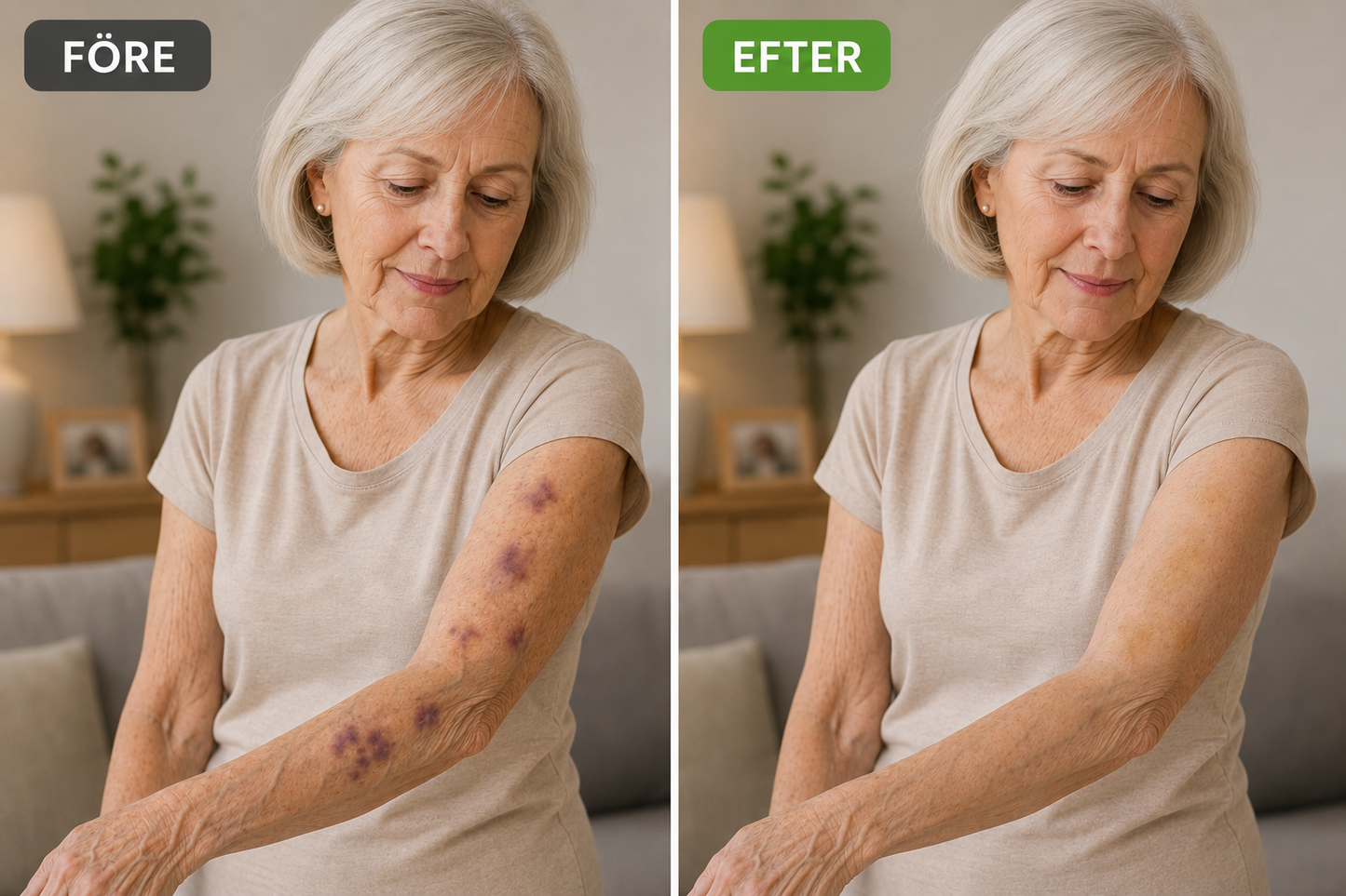 DermaCare™ | Vårdande kräm för tunn hud & synliga blåmärken