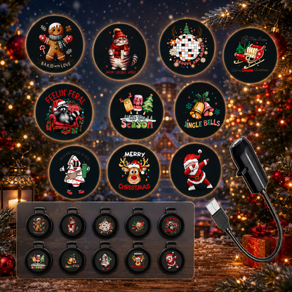 JulMagi™ | HD-julprojektor med magiska ljuseffekter🎄🌟