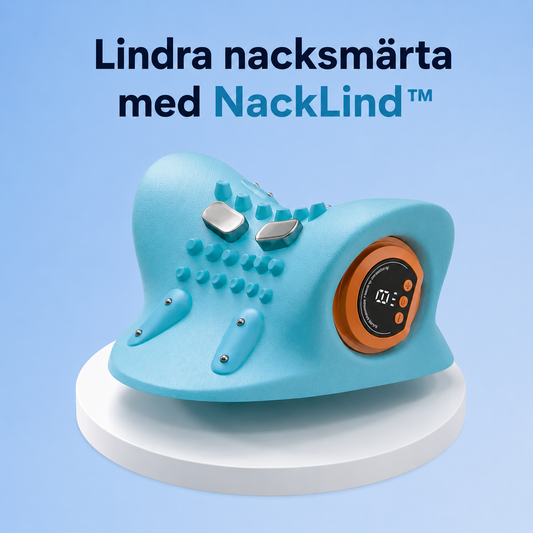 NackLind™ | 4-i-1 nackmassage för spända nackar och daglig avslappning