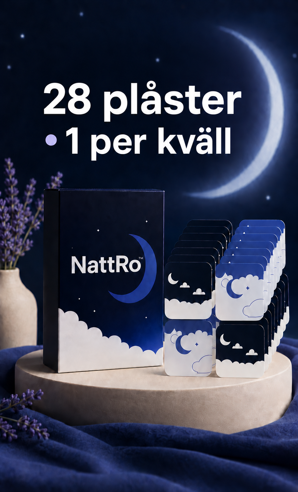 NattRo™ | Aromaplåster för en lugn och avslappnad kvällsrutin