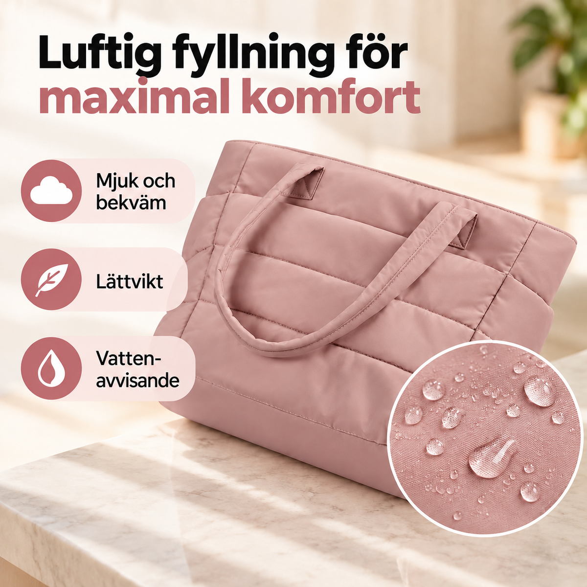 FluffyTote™ | Din nya favoritväska för vardagen