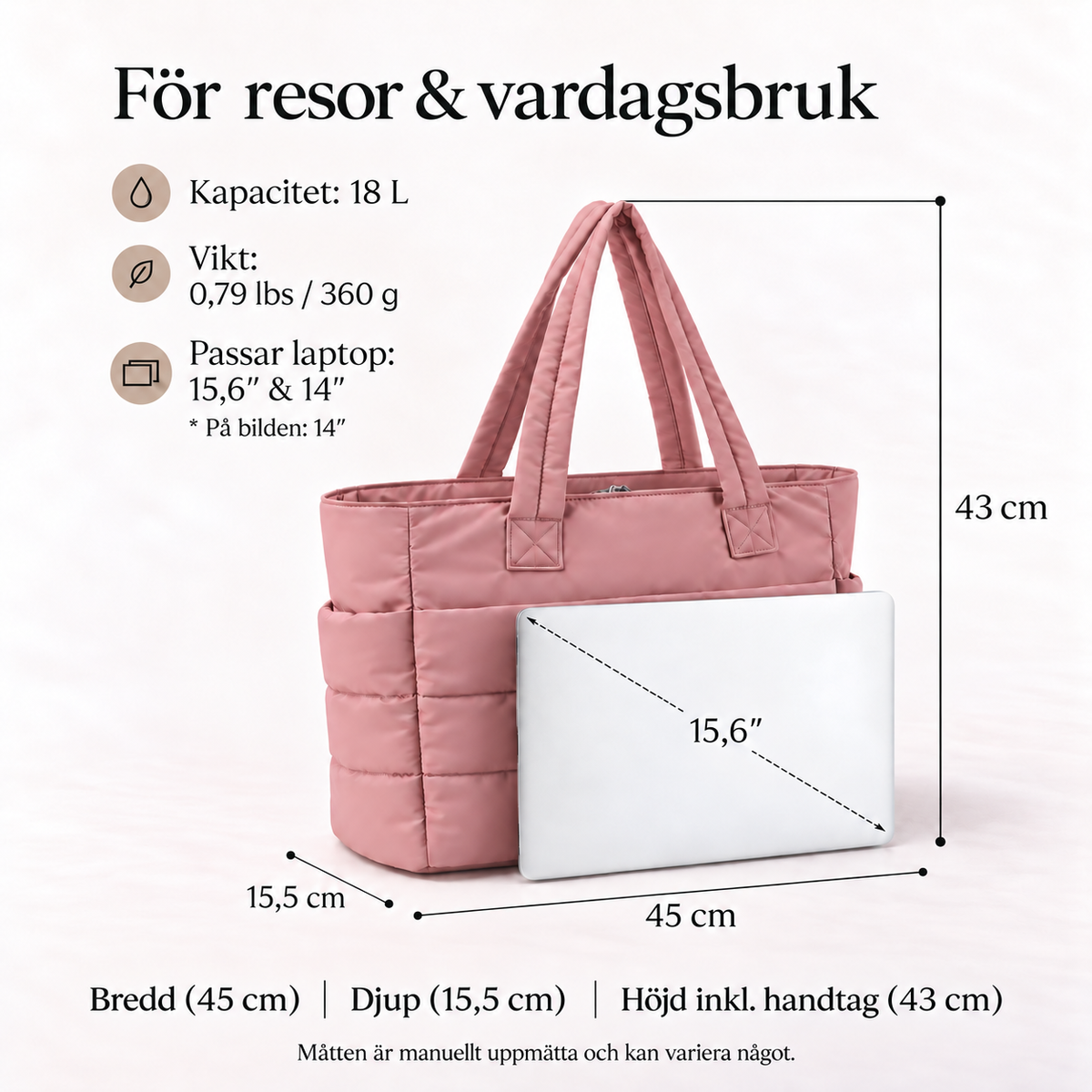 FluffyTote™ | Din nya favoritväska för vardagen