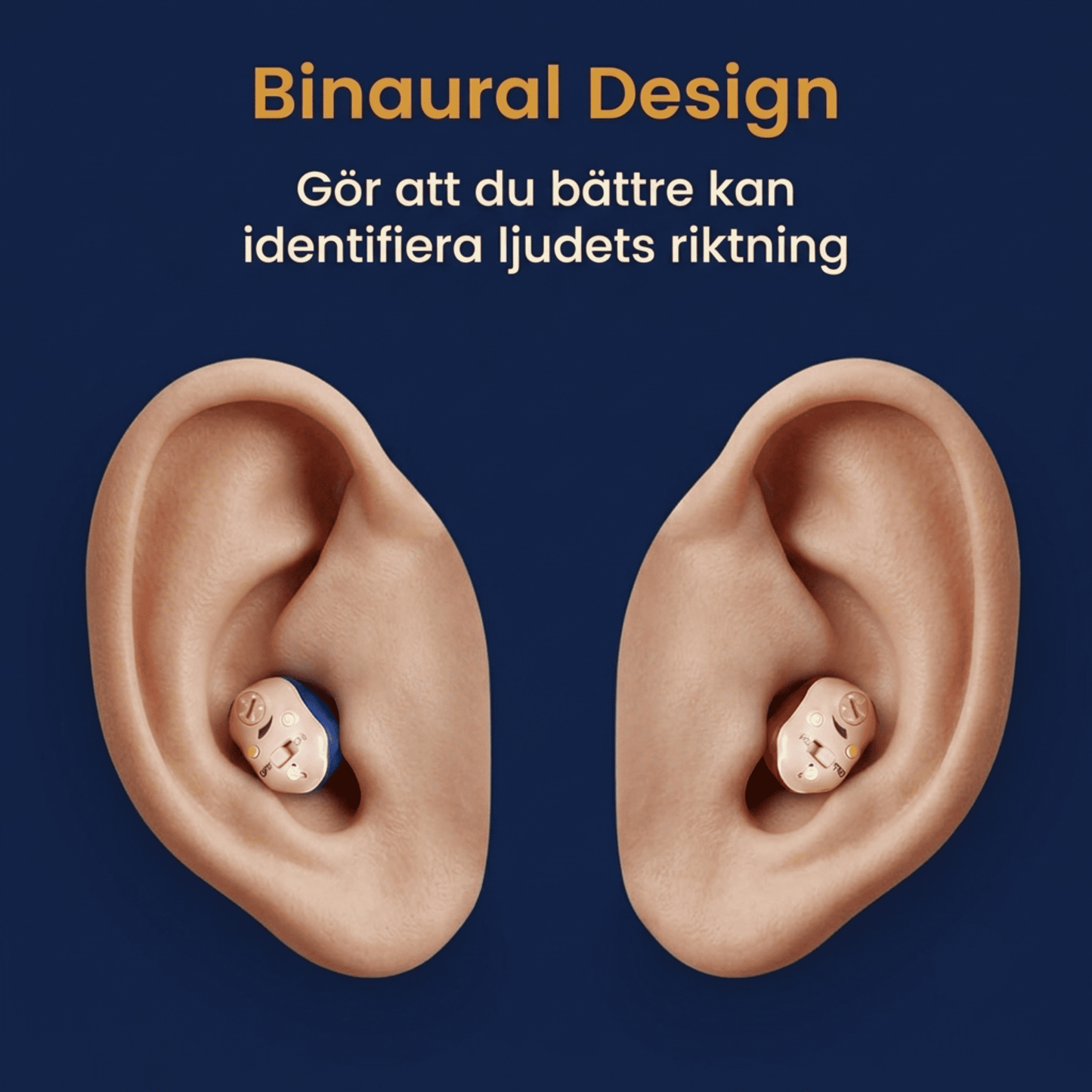 Hörly™ – Diskret hörhjälp med brusreducering