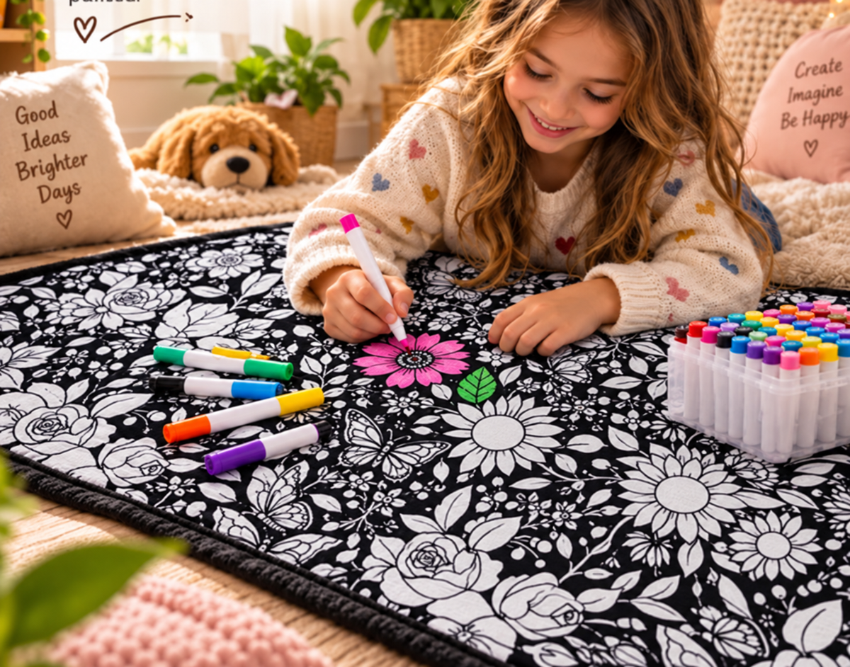 FärgFilten™ | Kreativa stunder utan skärmar 🎨