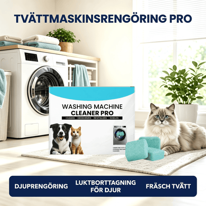 TrumRen™ – Djuprengörande tabletter för en ren och fräsch tvättmaskin