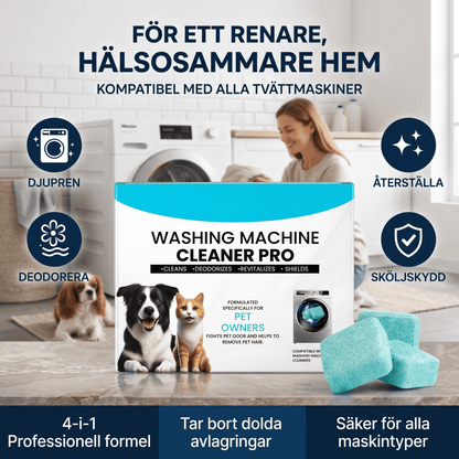TrumRen™ – Djuprengörande tabletter för en ren och fräsch tvättmaskin