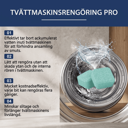 TrumRen™ – Djuprengörande tabletter för en ren och fräsch tvättmaskin