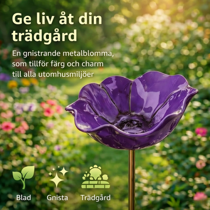 FågelFröjd™ Oas |  Fågelbad & vattenstation för trädgården