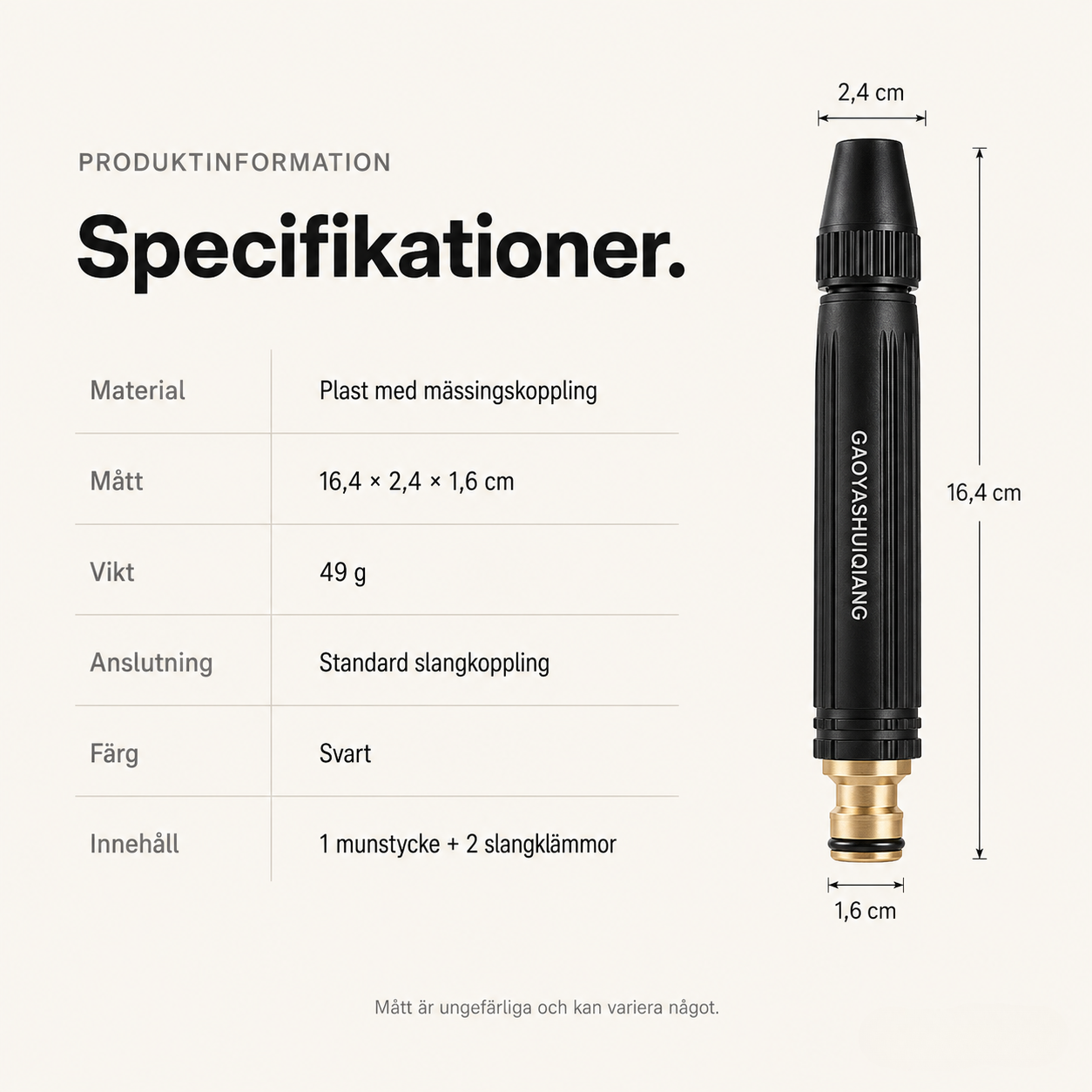 Vattensprutpenna™ | Rengör enkelt med ett enda drag