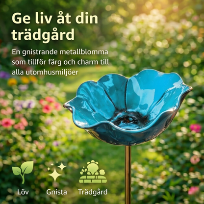 FågelFröjd™ Oas |  Fågelbad & vattenstation för trädgården