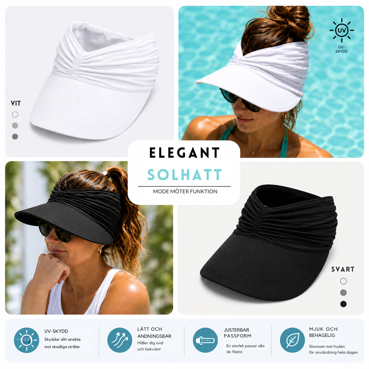 Solhatt™ | Elegant solbeskyttelse til varme sommerdage