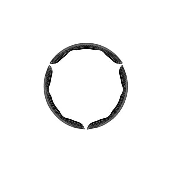 StyrKomfort™ 3pc | Bekvämt rattöverdrag i PU-läder med halkskydd för stabilare kontroll