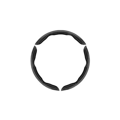 StyrKomfort™ 3pc | Bekvämt rattöverdrag i PU-läder med halkskydd för stabilare kontroll