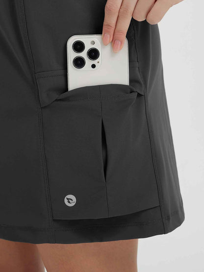 Flexora™ | Bekväm aktiv kjol med short