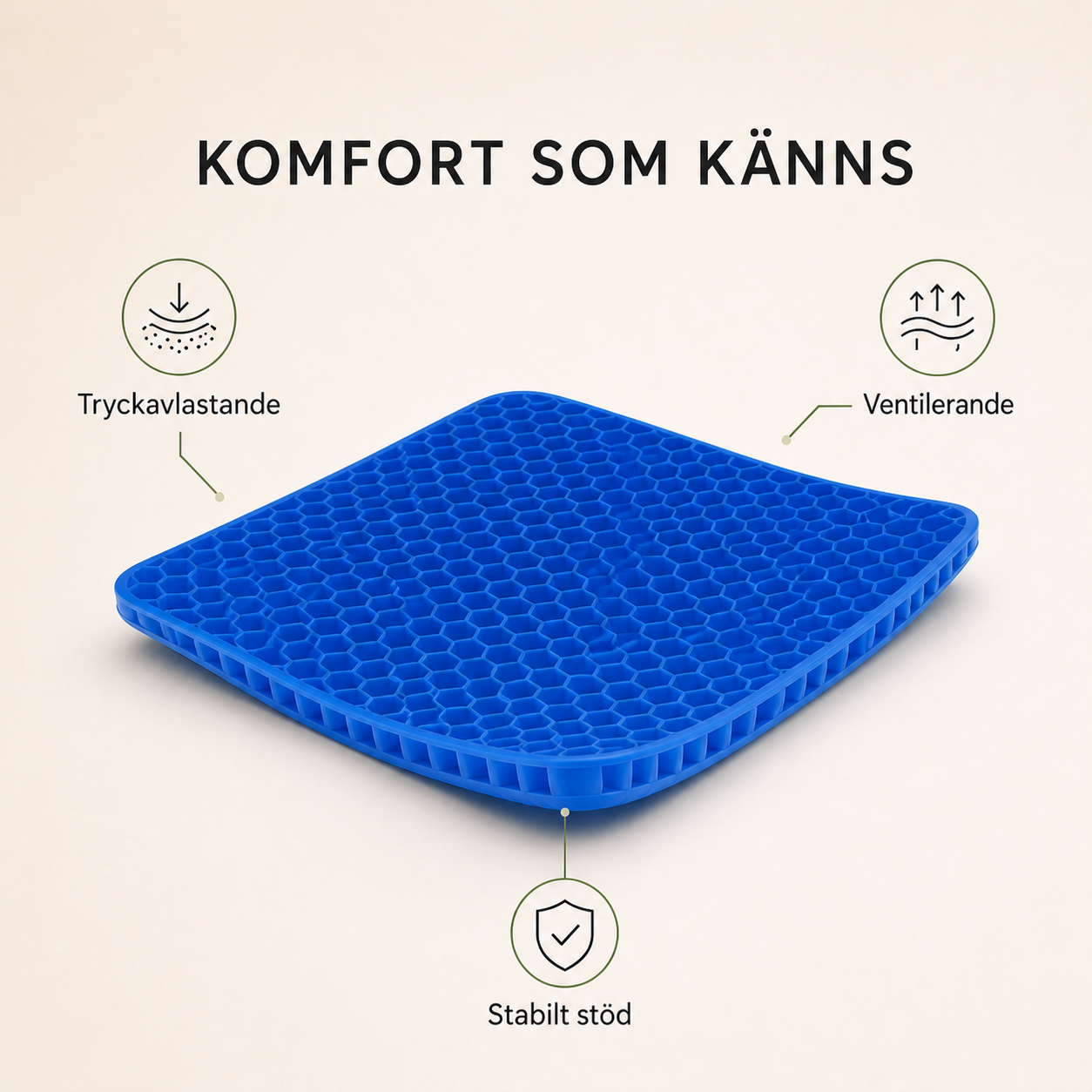 GelSits™ – sitt bekvämt igen, varje dag