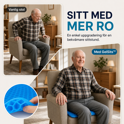 GelSits™ – sitt bekvämt igen, varje dag