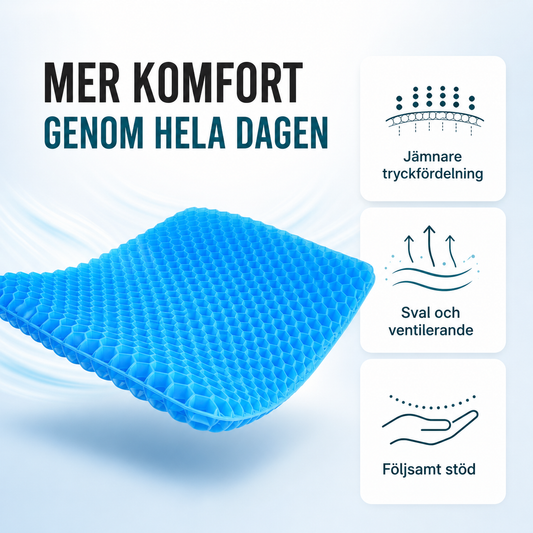 GelSits™ – sitt bekvämt igen, varje dag