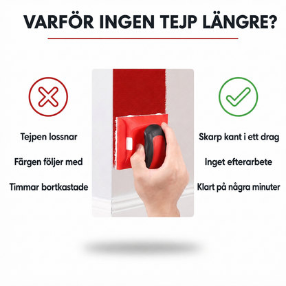 KantGlid™ | Professionellt kantmålningsverktyg för skarpa linjer utan tejp