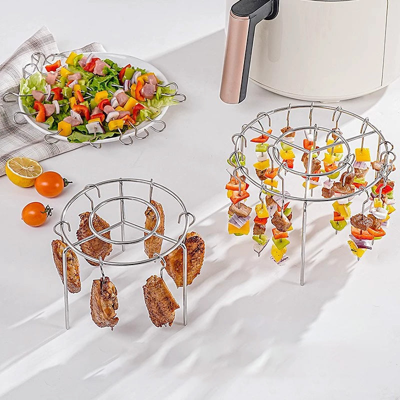 AirGrill™ | Multifunktionellt grillgaller-set i 316 rostfritt stål för air fryer