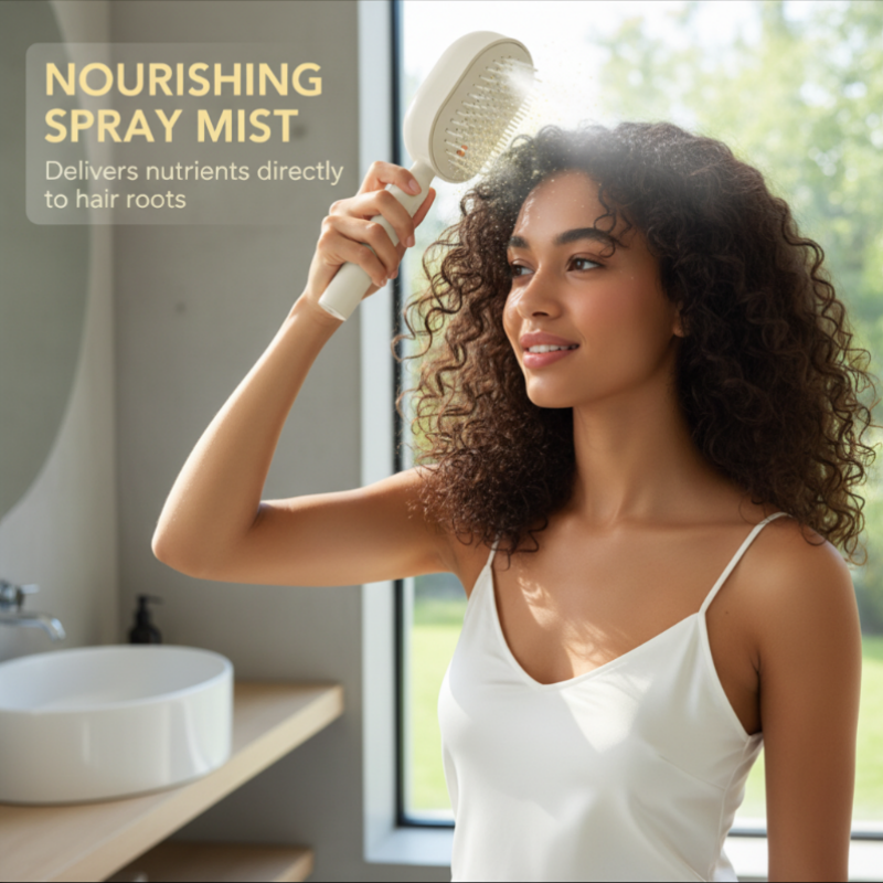 Lysa™ | Elektrisk Spray- & Massageborste för Hårbotten