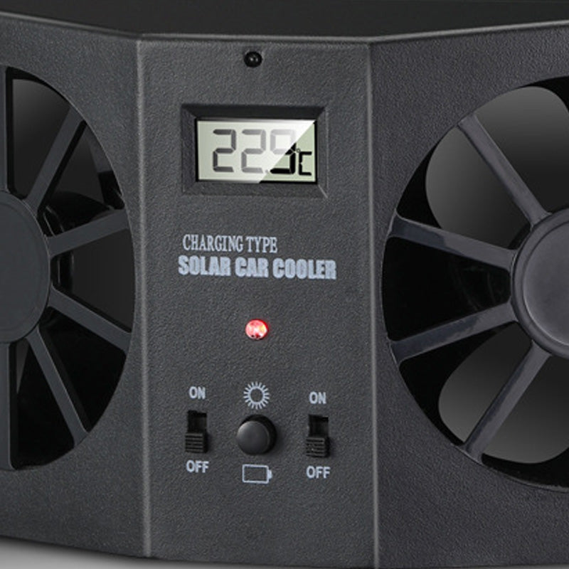 SolVent™ | Soldriven bilventilator för friskare luft i bilen