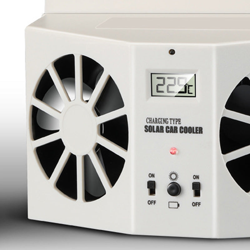 SolVent™ | Soldriven bilventilator för friskare luft i bilen