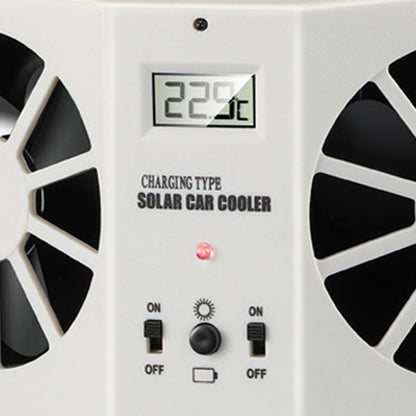SolVent™ | Soldriven bilventilator för friskare luft i bilen