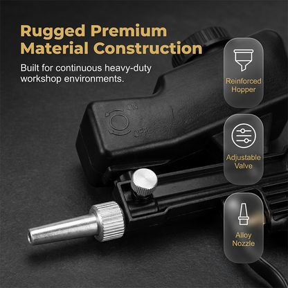 BlästerPro™ - Pneumatisk sandblästringspistol, ta bort rost och färg
