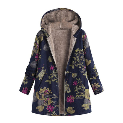 BlomRo™ | Mjuk jacka med vintageblommönster
