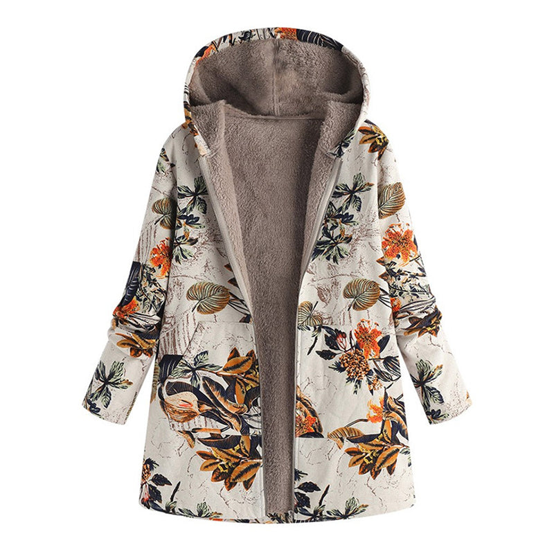 BlomRo™ | Mjuk jacka med vintageblommönster